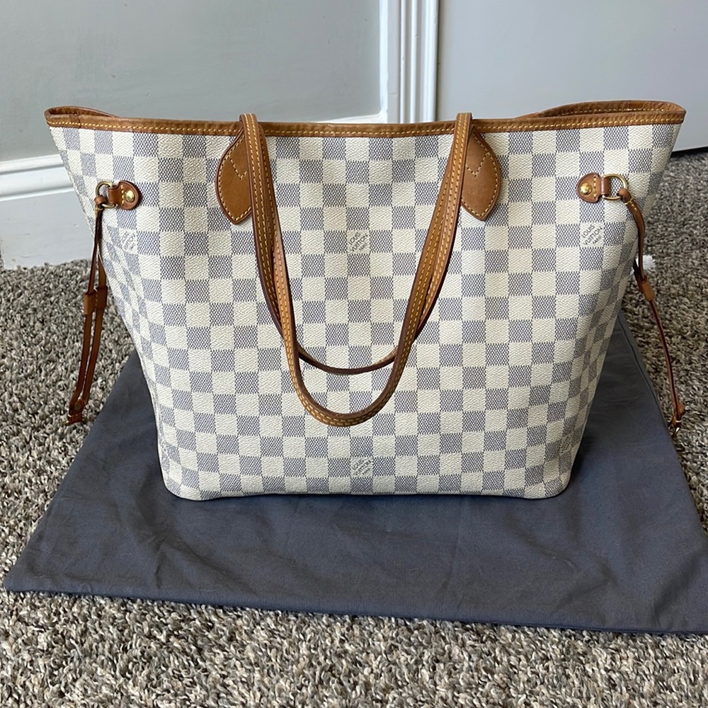 Louis Vuitton Damier Azur Neverfull MM